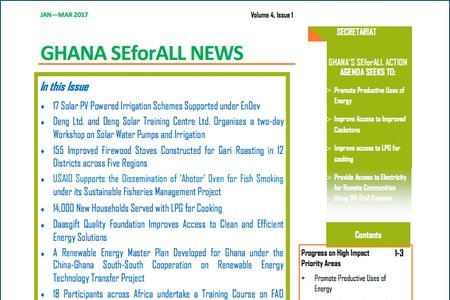 Ghana SEforALL Newsletter: Volume 6, Issue 2